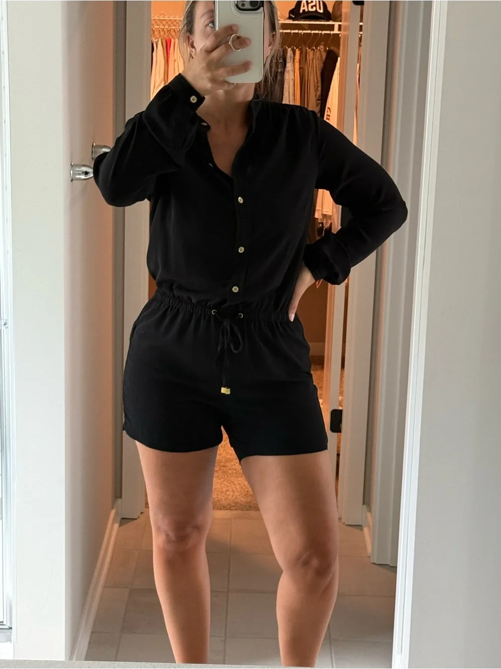 Michael Kors jumpsuit elastic